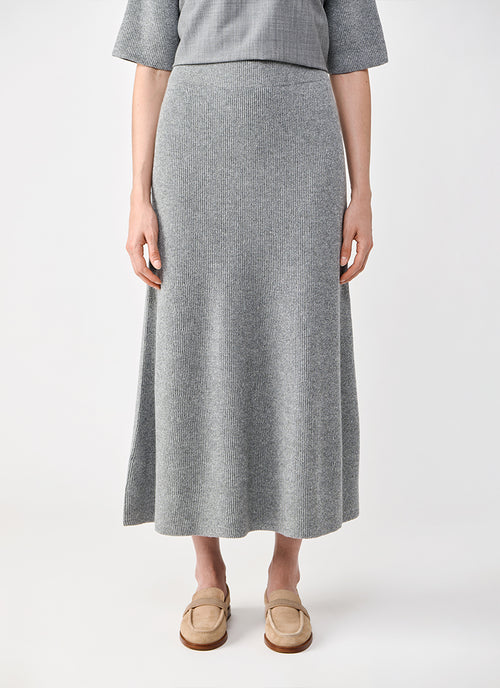Ribbed Flared Skirt by Fabiana Filippi at Andrews
