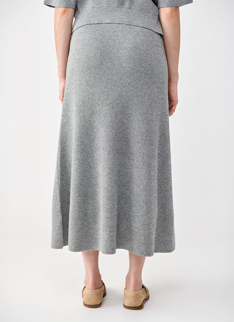 Ribbed Flared Skirt by Fabiana Filippi at Andrews