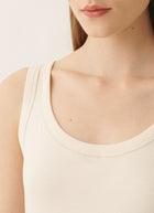 Fabiana Filippi Ribbed Jersey Tank Top
