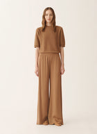 Amelia Enver Satin Wide Leg Pant
