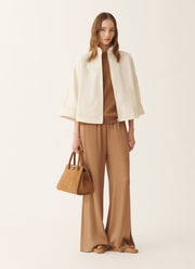 Amelia Enver Satin Wide Leg Pant