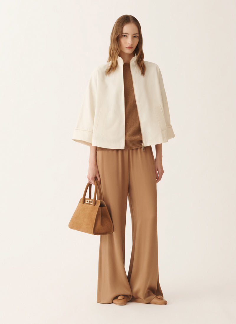Amelia Enver Satin Wide Leg Pant