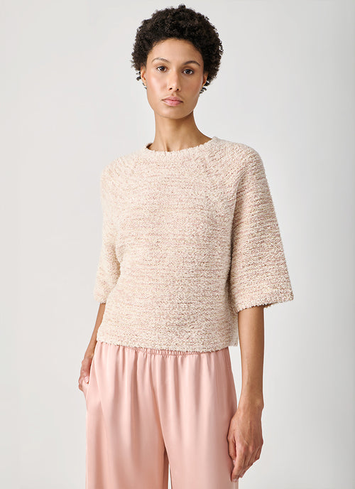Fabiana Filippi Sequin Effect Capelet