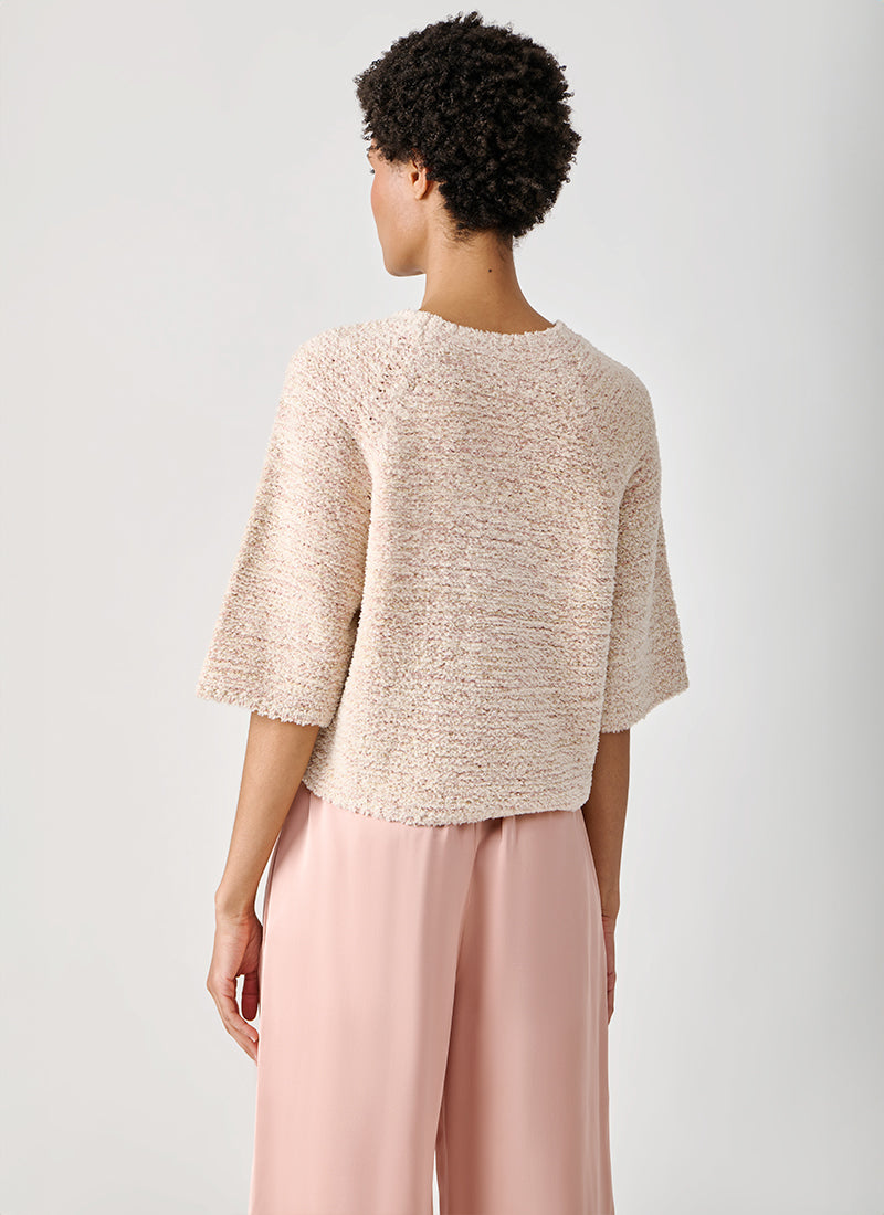 Fabiana Filippi Sequin Effect Capelet