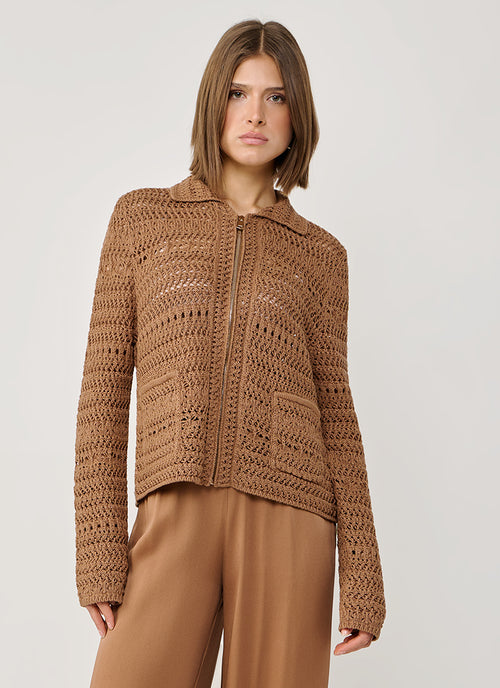  Sequin Cotton Wool Jacket by Fabiana Filippi at Andrews 