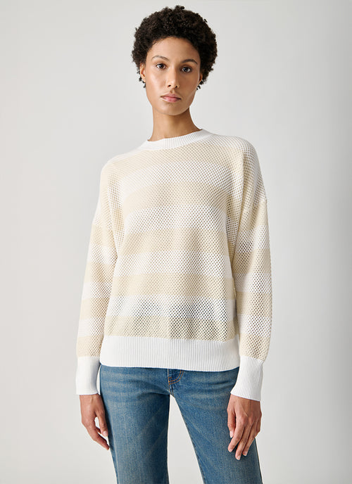 Fabiana Filippi Striped Cotton Wool Sweater