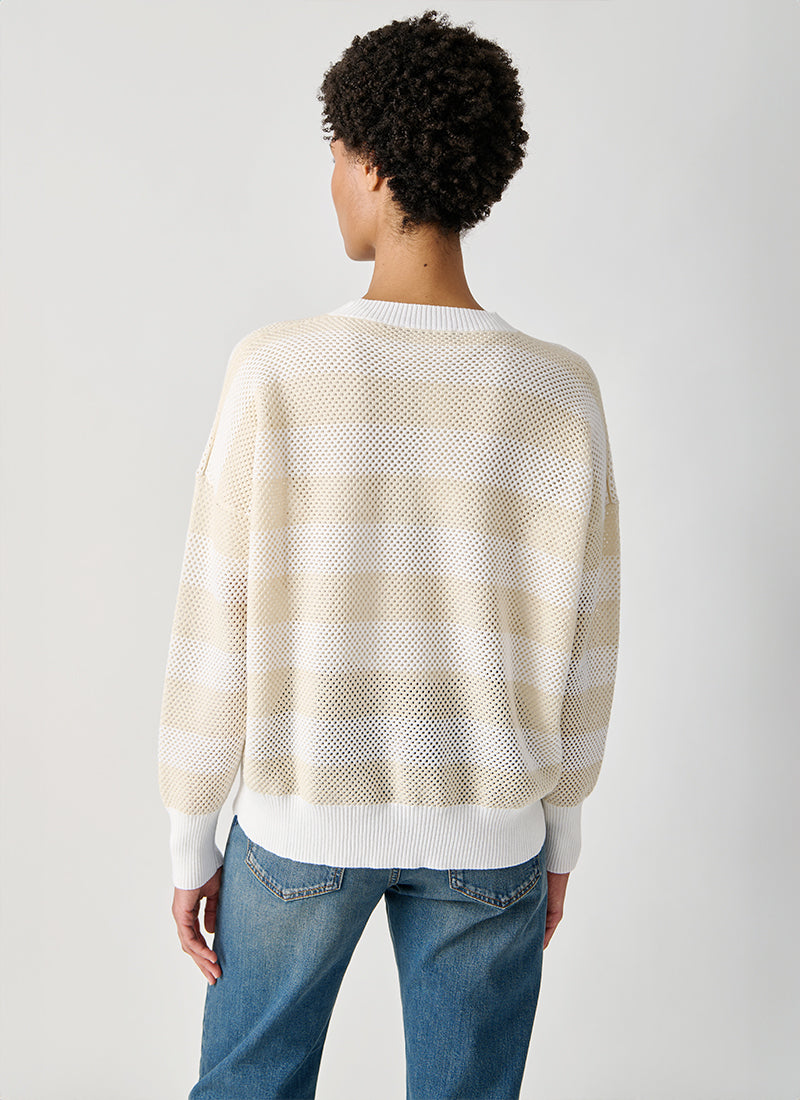 Fabiana Filippi Striped Cotton Wool Sweater