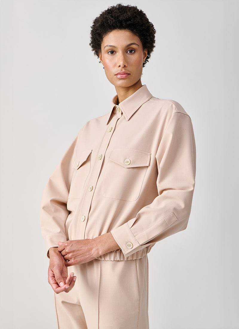 Fabiana Filippi Tecno Tailoring Bomber Jacket