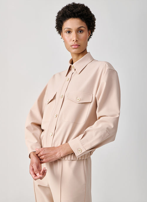 Fabiana Filippi Tecno Tailoring Bomber Jacket