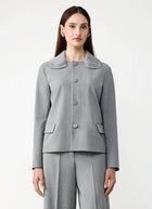 Fabiana Filippi Tecno Jacket With Knit Collar
