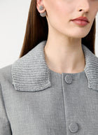 Fabiana Filippi Tecno Jacket With Knit Collar