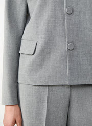 Fabiana Filippi Tecno Jacket With Knit Collar