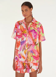 Artsy Flora Off-White Shirt by FARM Rio