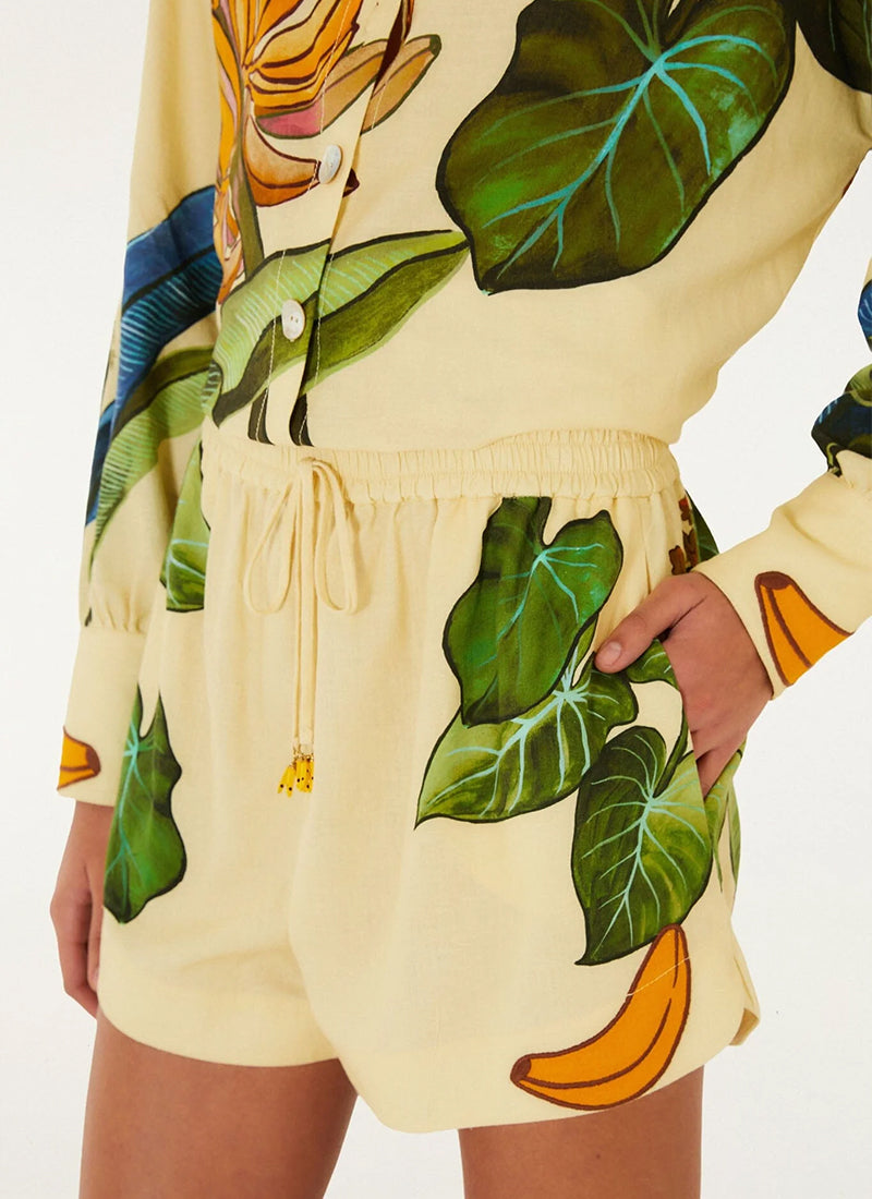 FARM Rio Banana Grapes Shorts