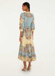 FARM Rio Boho Beauty Butter Maxi Dress
