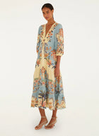 FARM Rio Boho Beauty Butter Maxi Dress