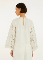 FARM Rio Flowers Richelieu Blouse