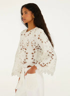 FARM Rio Flowers Richelieu Blouse
