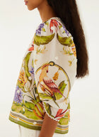FARM Rio Tropical Scarf Blouse
