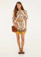 FARM Rio Hilo Stripes Mini Dress
