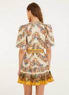 FARM Rio Hilo Stripes Mini Dress