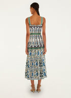 FARM Rio Manoela Belted Maxi Dress