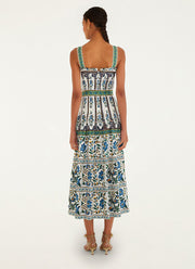 FARM Rio Manoela Belted Maxi Dress