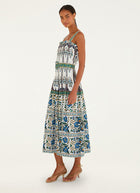 FARM Rio Manoela Belted Maxi Dress