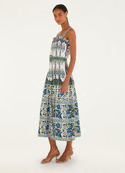 FARM Rio Manoela Belted Maxi Dress