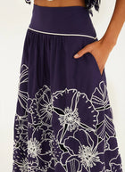 FARM Rio Flowers Richelieu Skirt