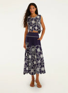 FARM Rio Blue Richelieu Top