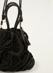 FARM Rio Raffia Flower Bag