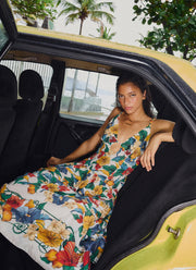 Tropi Embroidered Maxi Dress