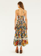 Tropi Embroidered Maxi Dress by FARM Rio