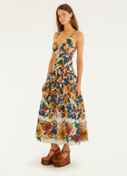 Tropi Embroidered Maxi Dress by FARM Rio