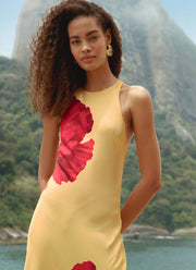 FARM Rio Poppy Flowers Maxi Dress