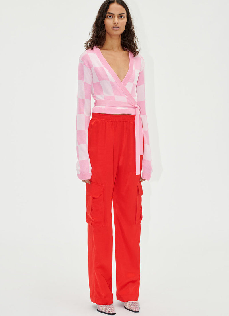 Stine Goya Fatuna Heavy Satin Cargo Pant