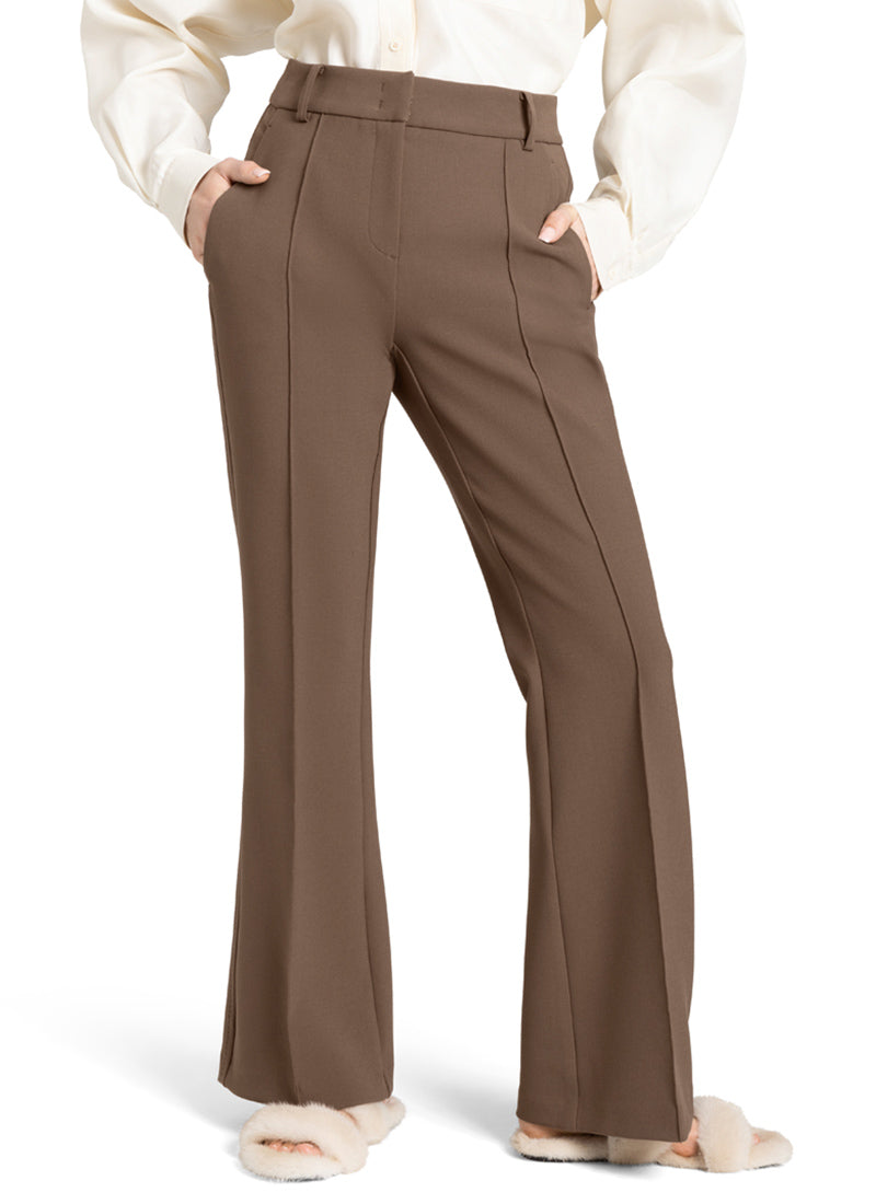 Cambio Fawn Flare-Leg Trouser