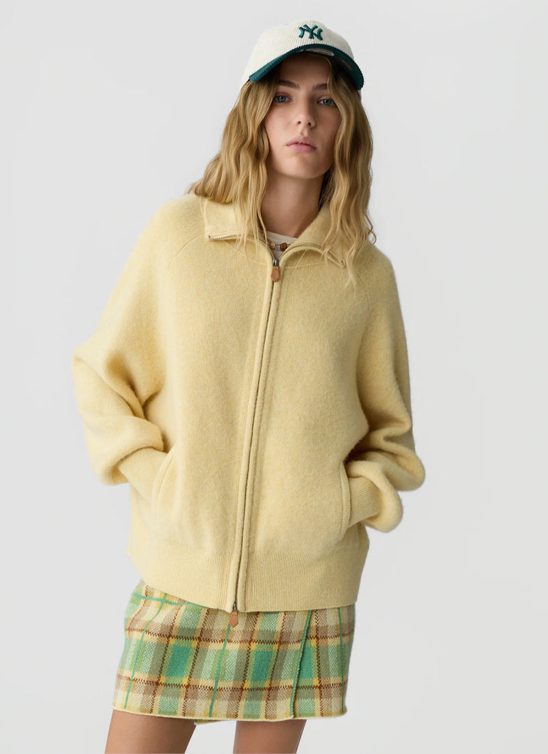 Felted Zip Jacket