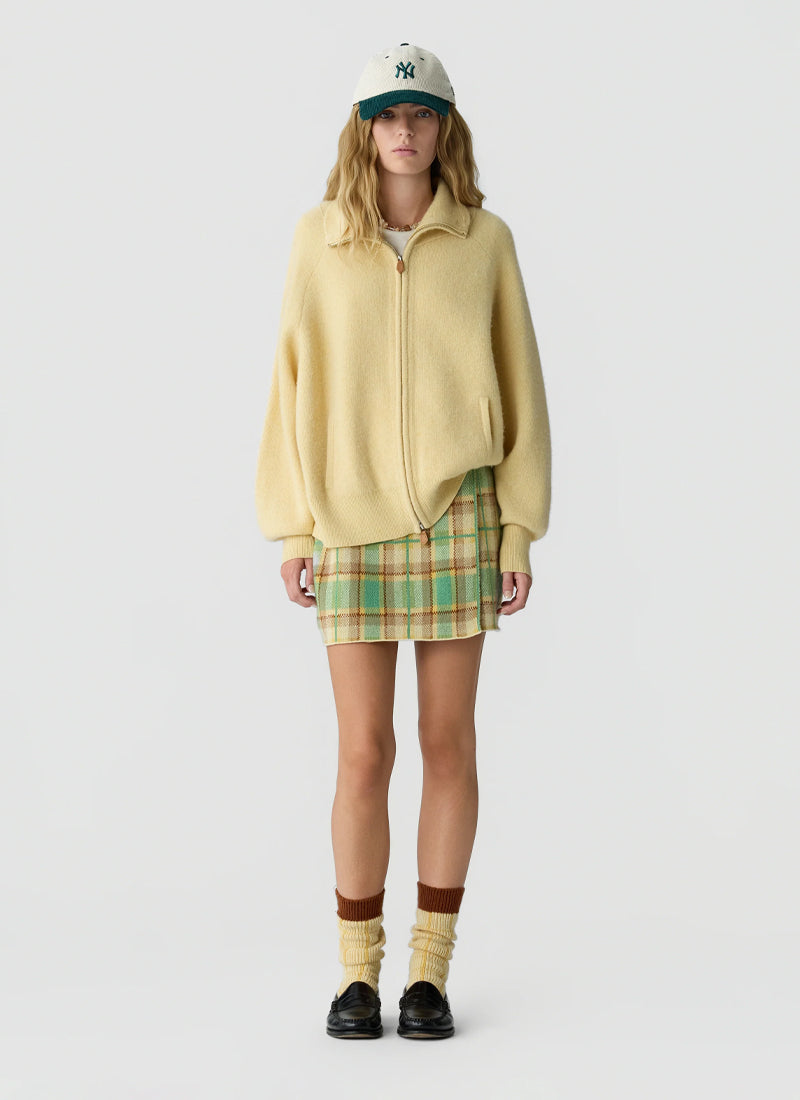 Felted Zip Jacket