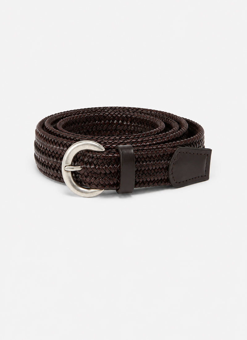 Fiamma Weave Leather Belt