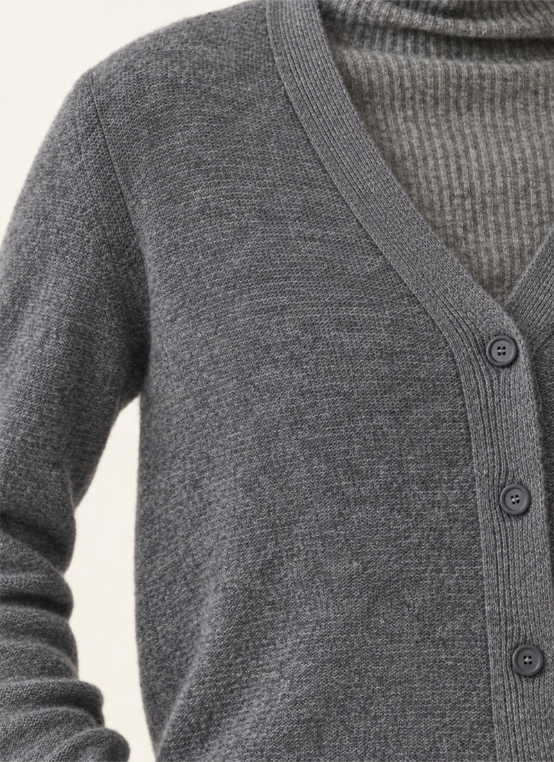 Filo Diamante V Neck Cardigan