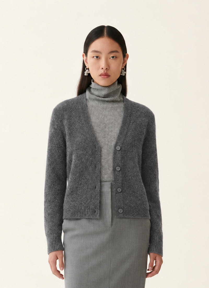 Filo Diamante V Neck Cardigan