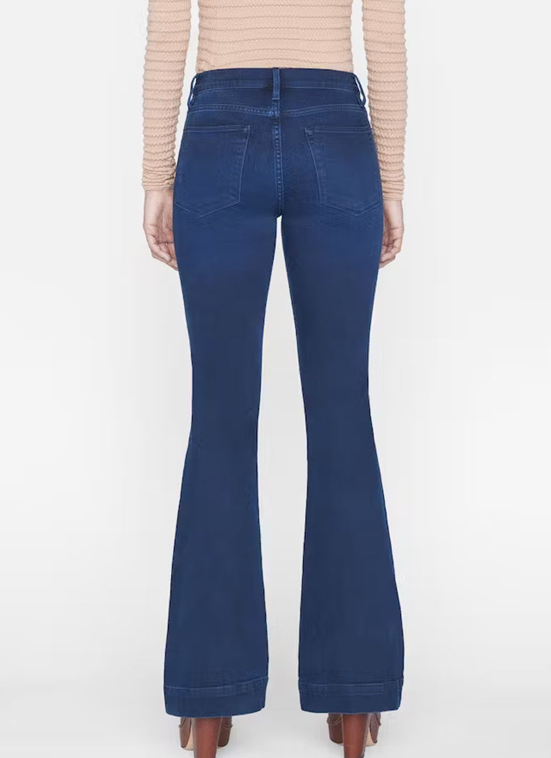 Frame Le High Flare Wide-Hem