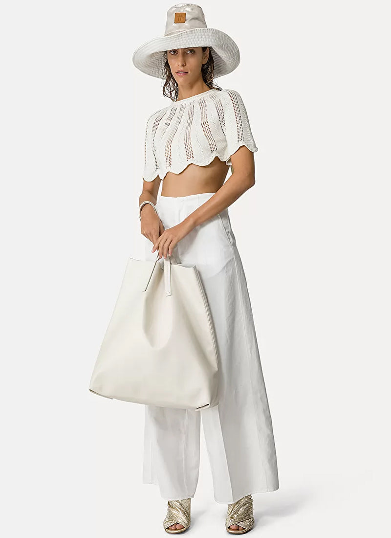 Forte Forte Cotton Gabardine Palazzo Pants
