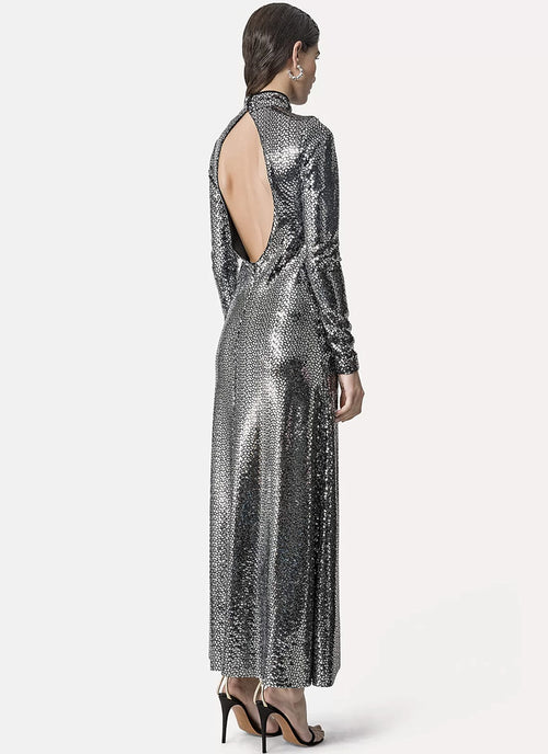 Forte Forte Night Glow Chic Long-Sleeve Maxi Dress