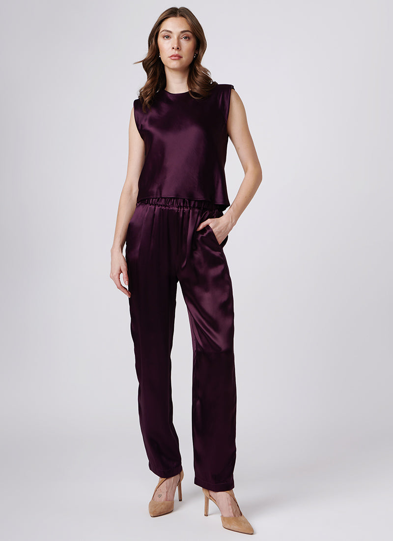 Forte Forte Satin Side Zip Pant