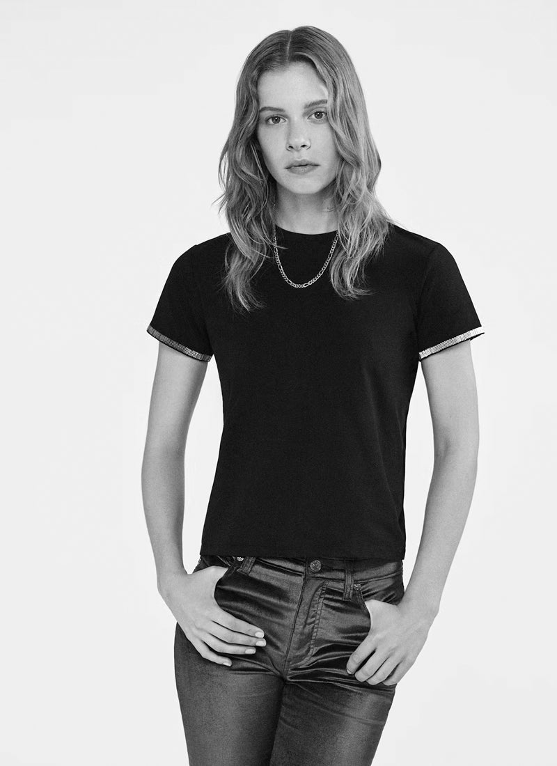 FRAME Beaded Tee