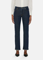 FRAME The Borrowed Straight Leg Jeans