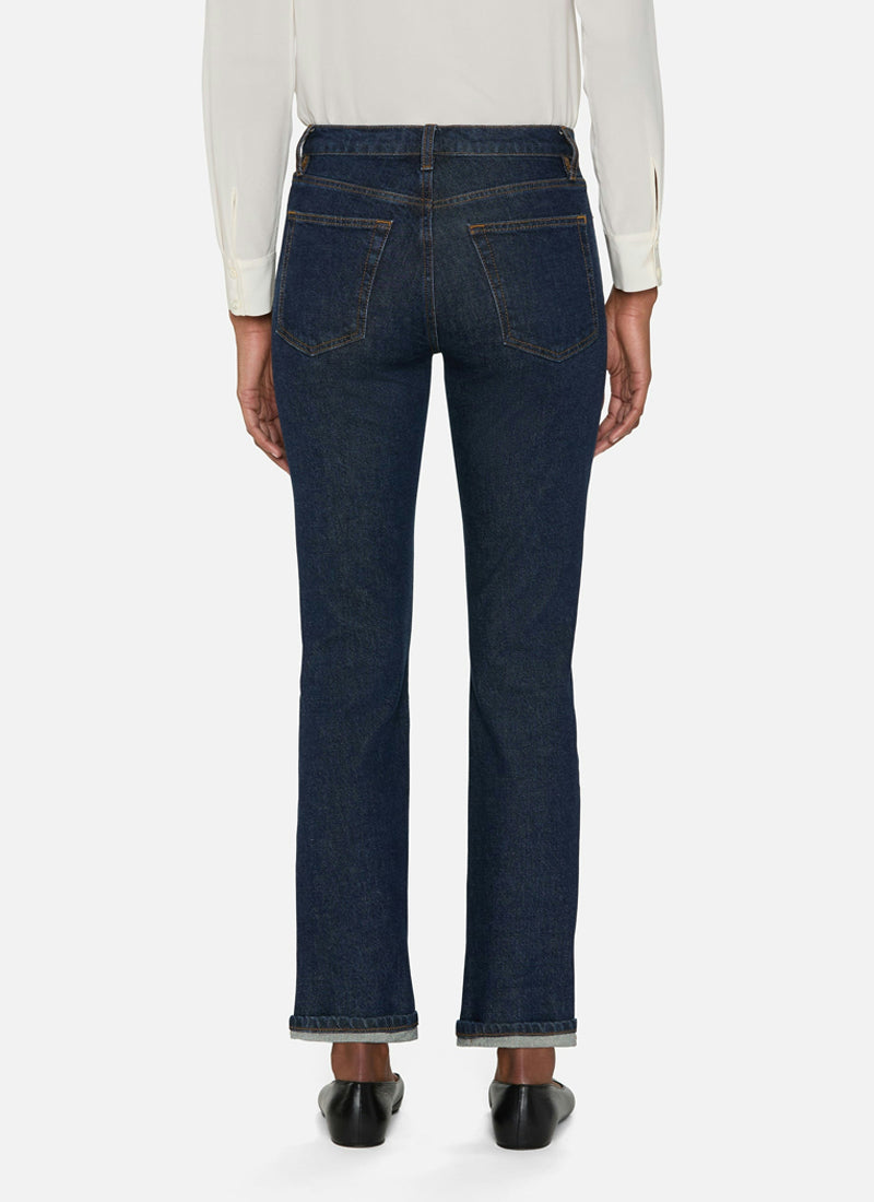 FRAME The Borrowed Straight Leg Jeans
